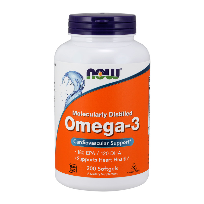 OMEGA-3 MOLECULARLY DISTILLED 200 GELS