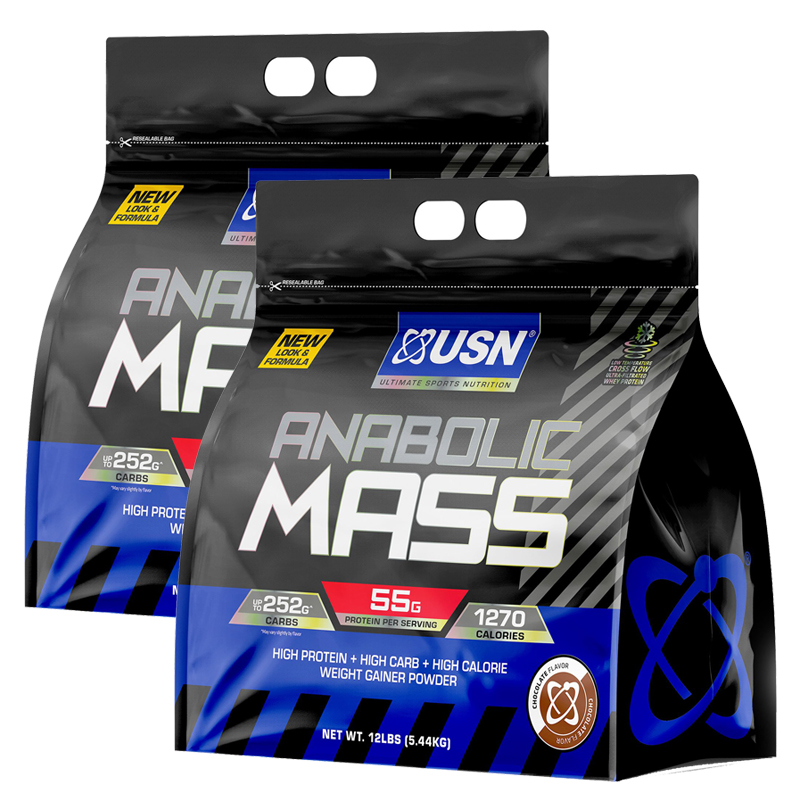 ANABOLIC MASS 12 LBS (DOUBLE PACK)