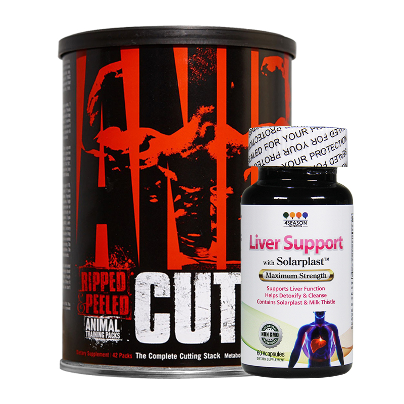 ANIMAL CUTS 42 EA + LIVER SUPPORT 60 VCAPS