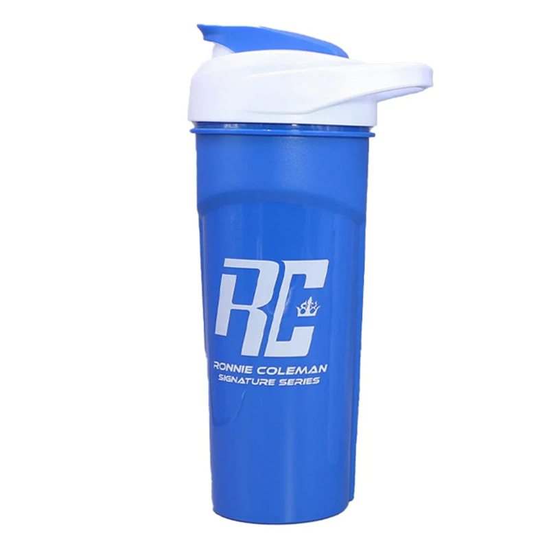 NEW RONNIE COLEMAN BLUE SHAKER 24OZ
