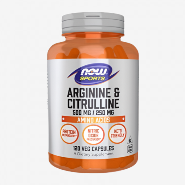 365MUSCLE,ARGININE 500MG CITRULLINE 250MG 120 CAPS